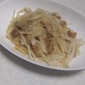 きらり流れ星's cooksnap of when they made 大根のたらこバター炒め.
