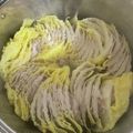 ☆smile　胡桃☆'s cooksnap of when they made ☆人気検索1位☆豚肉白菜ミルフィーユ☆.