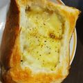 とろけい's cooksnap of when they made パンdeシチューグラタン.