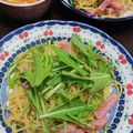 2児ママみきてぃ's cooksnap of when they made 簡単！ベーコンと水菜のカフェ風パスタ♡.