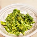 ぷらりんこ's cooksnap of when they made レンジで菜の花の辛し和え.