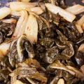 ふぁんころ's cooksnap of when they made 信州＊野沢菜の油炒め.