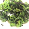 kyoraitai's cooksnap of when they made 生粋のピーマン嫌いが食べた!!塩こぶ和え.