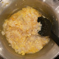 ぺたぺたぺたる's cooksnap of when they made 炊飯器で簡単美味しい！めんつゆ卵粥.