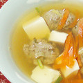 腹の上のポニョポニョ's cooksnap of when they made あつあつ　イワシのシソつみれスープ.