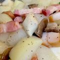 やよい・M's cooksnap of when they made 簡単♪大根とベーコンのにんにくバター炒め.