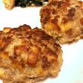 かとりーな♪'s cooksnap of when they made 高野豆腐で節約ボリューム煮込みハンバーグ.