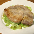 まなポコ's cooksnap of when they made とんかつ用豚ロース厚切りのポークソテー.