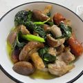 Sally228's cooksnap of when they made 砂ずり(砂肝)のアヒージョ.