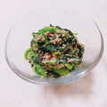 まあまま☆0403's cooksnap of when they made ほうれん草とツナのごま和え【作り置き】.
