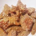 よもニャン's cooksnap of when they made 鶏ごぼうのバター醤油照り焼き.