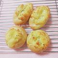 まあまま☆0403's cooksnap of when they made バジルソース利用☆チーズトッピングパン.