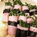 クック123☆'s cooksnap of when they made お弁当にもおつまみにも☆節約カイワレハム.