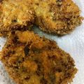 まん！'s cooksnap of when they made 餃子のタネをアレンジ！超簡単激うまフライ.