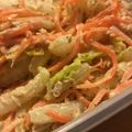 クック7GK0CS☆'s cooksnap of when they made 大量消費に☆白菜とニンジンのツナサラダ.