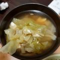 もかもかと's cooksnap of when they made 簡単キャベツと豆腐のスープ.