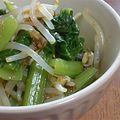 ラタママ's cooksnap of when they made 小松菜ともやしのおかかポン酢.