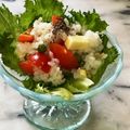 ナピト's cooksnap of when they made ハムチーズの混ぜ寿司レタス包み♬.