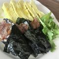 Yokchina's cooksnap of when they made 黄金比だよ、あまーい＊＊だし巻き卵.