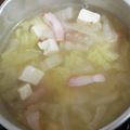 ameうめ's cooksnap of when they made 白菜とベーコンの簡単スープ.