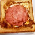 ☆ドキンちゃん☆”'s cooksnap of when they made フライパンで簡単目玉焼きトースト☆朝食.
