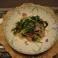 melmarilyn's cooksnap of when they made アンチョビ香る★なばなのペペロンチーノ♬.