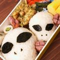 ふぅさん。's cooksnap of when they made 【簡単】キャラ弁 おにぎり 宇宙人.