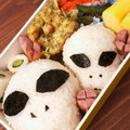 ふぅさん。's cooksnap of when they made 【簡単】キャラ弁 おにぎり 宇宙人.