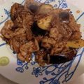 しらたまこむぎ's cooksnap of when they made ■辛くないよ♪豚肉と茄子のマスタード炒め.