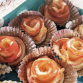 T❀mo's cooksnap of when they made ＊ちょー簡単！！薔薇のアップルパイ＊.