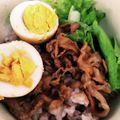 Nyaos5's cooksnap of when they made 簡単本格豚ロースでヘルシーな台湾 魯肉飯.