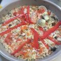 北京パンダ's cooksnap of when they made 激ウマで簡単豪華☆フライパンパエリア☆.