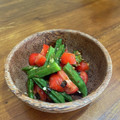 Nilmini's cooksnap of when they made トマトとオクラのあっさり和え.