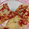 みなみあも's cooksnap of when they made お父さんでもできる簡単手作り薄焼きピザ.