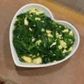 まり餅's cooksnap of when they made ふわとろ卵とほうれん草のねぎ塩あんかけ.