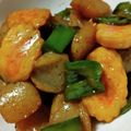 RI〜yo's cooksnap of when they made こんにゃくとピーマンのピリ辛炒め.