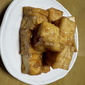 nuts46's cooksnap of when they made 厚揚げの辛味噌つみき倒し!(^^)!.