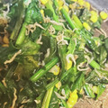 marixxxm's cooksnap of when they made ほうれん草とじゃこのめんつゆバター炒め.