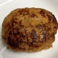 nezera's cooksnap of when they made 今晩のハンバーグをびっくりドンキー風に！.