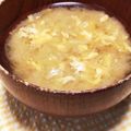 わたさな2016's cooksnap of when they made キャベツと卵の味噌汁.