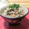 ももいろさくら's cooksnap of when they made ☆簡単沖縄の炊き込みご飯（ジュウシー）☆.