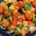 みっちゃん❇️68's cooksnap of when they made 豚肩ロース薄切りで作る野菜たっぷり酢豚.