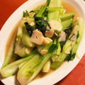 トモ２'s cooksnap of when they made 青菜炒め　～師匠が認めるか！？青梗菜版～.