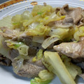 半熟王子's cooksnap of when they made 冷蔵庫のもので！豚バラと白菜のネギ塩炒め.