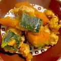 もう２２才's cooksnap of when they made カボチャのそぼろ餡かけ.
