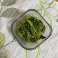 クック49L4Ho☆'s cooksnap of when they made 子供大好き☆小松菜のさっぱり和え物.