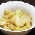 ★むさ's cooksnap of when they made レンジとめんつゆだけ！簡単白菜おひたし.