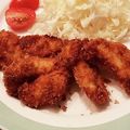 ＮＦＲの南仏キッチン's cooksnap of when they made 時短で簡単、鶏ムネ肉のカレーフライ.