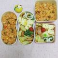 みかかめ's cooksnap of when they made 【簡単】チキンライス(オムライス用).