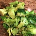 saki1010's cooksnap of when they made ブロッコリーの生姜醤油和え.